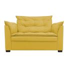 Sofá Dandara 2 Lugares Suede Compacto Estofado Confortável Suede Diversas Cores