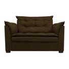 Sofá Dandara 2 Lugares Suede Compacto Estofado Confortável Suede Diversas Cores