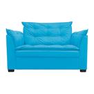Sofá Dandara 2 Lugares Suede Compacto Estofado Confortável Suede Diversas Cores