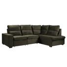 Sofá de Canto 3 Lugares com Chaise Molas Bonnel Denver 255cm Sofá de Canto 3 Lugares com Chaise Molas Bonnel Denver 255cm