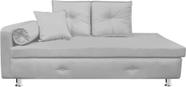sofa de canto de parede suede branco cancun sofa de canto de parede suede branco cancun