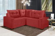 Sofá de Canto ESTILO ESTOFADOS - Milão 2,00x2,00m "Vermelho"
