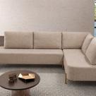 Sofá de Canto Londres Chaise Linha Orgânico Bege Sofá de Canto Londres Chaise Linha Orgânico Bege