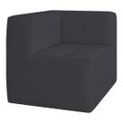 Sofá de Canto Modulado 1 Lugar 77cm Espuma D33 Multimóveis CR45349