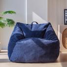 Sofá de chão Bean Bag Chair MAXYOYO com bolso de alça