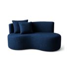 Sofá Decorativo Curvo Orgânico Nature Gaia Boucle - Montanaris Decor