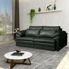 Sofá Decorativo Piece Bipartido Retrátil Sala de Estar 250cm material sintético G58 - Gran Belo