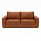 Sofá Decorativo Sala de Estar Champions 2 Lugares 150cm Couro Conhaque - Mozzelar