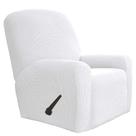 Sofá elástico reclinável Slipcover Easy-Going White Snow White GG Sofá elástico reclinável Slipcover Easy-Going White Snow White GG