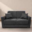 Sofá Estofado 2 Lugares Sala Estar Recepção Mariana Suede Preto Sofá Estofado 2 Lugares Sala Estar Recepção Mariana Suede Preto