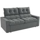 Sofá Estofado Viteli Retrátil Kappesberg S233-3 102x193x97cm Sofá Estofado Viteli Retrátil Kappesberg S233-3 102x193x97cm