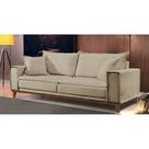 Sofá Fixo 3 Lugares Luxo 180 Cm Aquiles