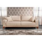 Sofá Fixo Argos 3 Lugares Luxo 220cm Castellar Móbile
