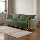 Sofá Fixo Lara 4 Lugares Luxo 2,90m Castellar Móbile