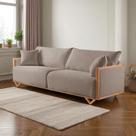 Sofá Fixo Lara 4 Lugares Luxo 2,90m Castellar Móbile