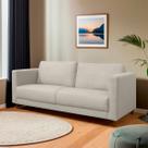 Sofá Fixo Living Lisboa 2 Lugares 170cm D28 Linho - SOFA STORE