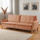 Sofá Fixo Matteo 4 Lugares Luxo 2,40m Castellar Móbile