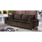 Sofá Fixo Orfeu 2 Lugares Luxo 160cm Castellar Móbile