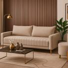 Sofá Fixo para Sala Living 156cm Roma