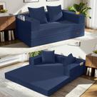 Sofá Futon Dobrável 4 em 1 COMAX Sofá Futon Dobrável 4 em 1 COMAX