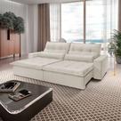 Sofá Grecia Linho 02 Módulos de 100m B25cm Meu Sofá Online