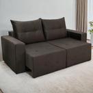 Sofa havai 1.80 cm - 1 conjunto marrom