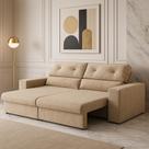 Sofá Hera Retrátil e Reclinável 3 Lugares Suede 200cm