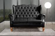 Sofá Imperador Namoradeira Chesterfield Retrô Colonial