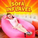 Sofá Inflável Pufe com Ar Ideal para Relaxar