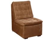 Sofa Itália 2,82 Mts Retrátil e Reclinavel Tecido Suede Cinza - Cama InBox