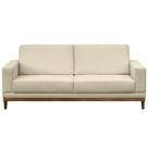 Sofá Kayrós 145cm 2 Lugares D05 Suede Bege - Mpozenato