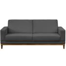 Sofá Kayrós 200cm 3 Lugares D05 Suede Cinza - Mpozenato