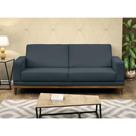 Sofá Living 145cm 2 Lugares Kayrós D05 Suede Azul - Mpozenato Sofá Living 145cm 2 Lugares Kayrós D05 Suede Azul - Mpozenato