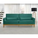 Sofá Living 3 Lugares Julie 180cm Linha Verde