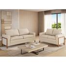 Sofá Living Antonella 150cm com Tecido Linho Claranti