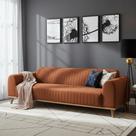 Sofá Living Átila 2,10m. Design Retrô.