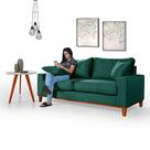 Sofá Living Istambul em Suede Essencial Estofados
