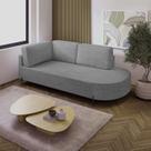 Sofá Living Orgânico 2 Lugares 165cm Base de Ferro Braço Esquerdo Norten Sofá Living Orgânico 2 Lugares 165cm Base de Ferro Braço Esquerdo Norten
