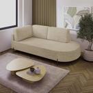 Sofá Living Orgânico 2 Lugares 165cm Norten