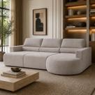 Sofá Living Retrátil e Reclinável Encantus 3 Lugares