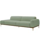 Sofá Living Unne 3 Lugares 210cm Terminal Direito Bouclé Verde Claro - Nexta Casa Sofá Living Unne 3 Lugares 210cm Terminal Direito Bouclé Verde Claro - Nexta Casa