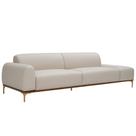 Sofá Living Unne 3 Lugares 210cm Terminal Esquerdo Corano Off White - Nexta Casa Sofá Living Unne 3 Lugares 210cm Terminal Esquerdo Corano Off White - Nexta Casa