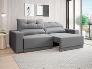Sofá Lord 2,00m Retrátil e Reclinável Velosuede - NETSOFAS