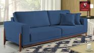 Sofá Lux Linho - Azul 2,20m