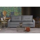SofA MaceiA³ Living com 3 Lugares 2.00 MT Linho Corriente Sofatec