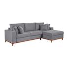 Sofa Martins M-187 Canto - B-330 Linho Cinza
