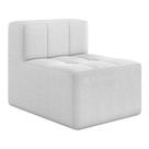 Sofá Modulado Na Caixa 1 Lugar 77cm Espuma D33 Multimóveis CR45350 Branco Sofá Modulado Na Caixa 1 Lugar 77cm Espuma D33 Multimóveis CR45350 Branco