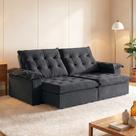 Sofá Modulado Retrátil e Reclinável 250cm Genebra