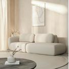 Sofá Modular 2 Lugares Com Sumiê Orla CabeCasa MadeiraOriginals