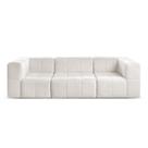Sofá Modular 3 Lugares Bouclé